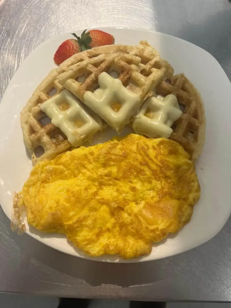 Desayuno Menu 3 - Waffle con o sin gluten