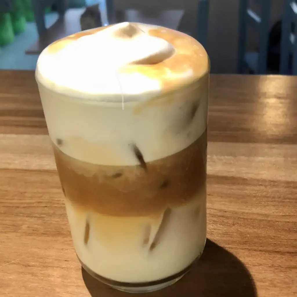 Cafe latte frio