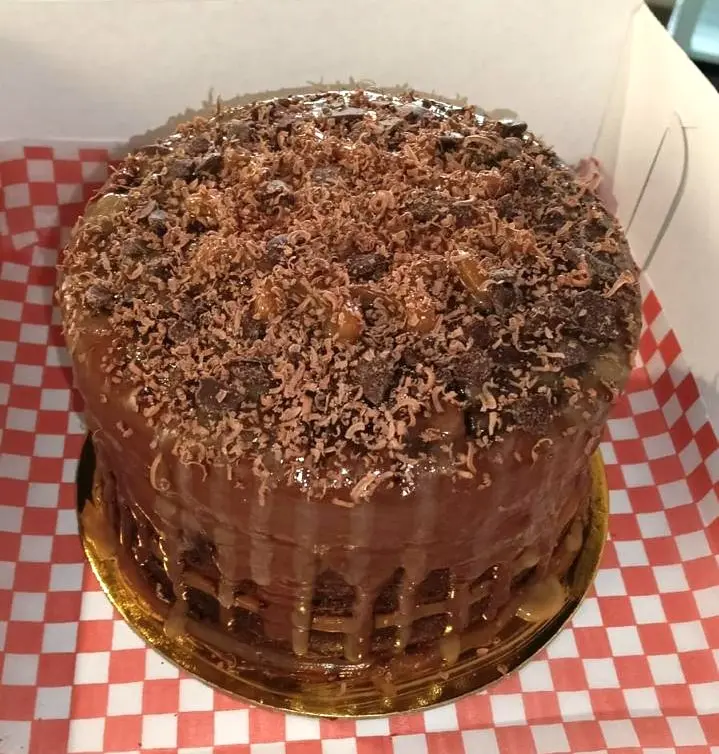 Torta de cacao cafe y brandy 8-10 porciones